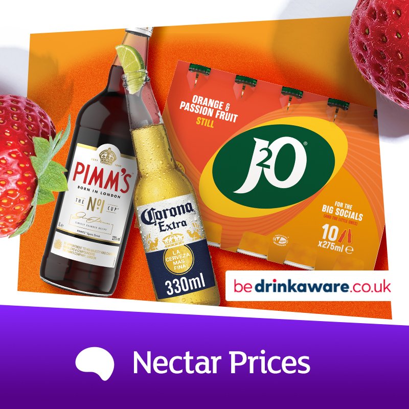 Savings across Pimms, beer & more.